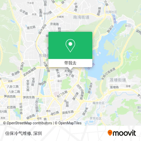 信保冷气维修地图