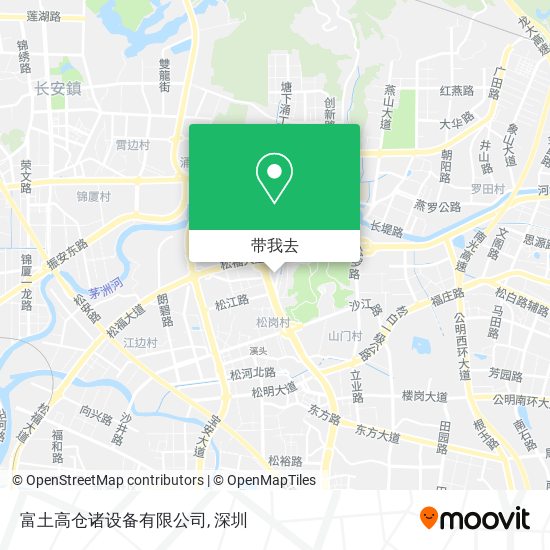 富土高仓诸设备有限公司地图