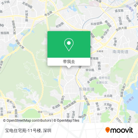 宝电住宅苑-11号楼地图