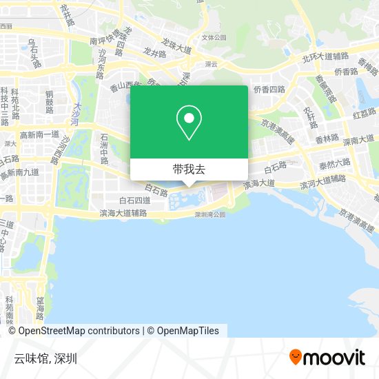 云味馆地图