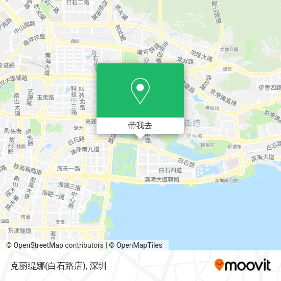 克丽缇娜(白石路店)地图