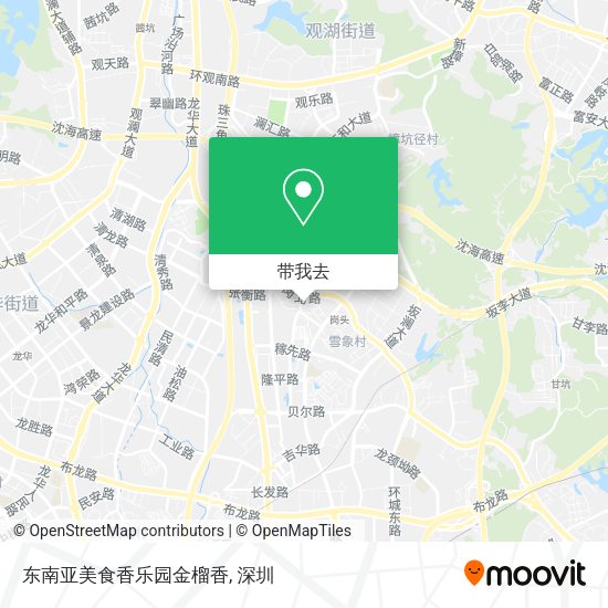 东南亚美食香乐园金榴香地图