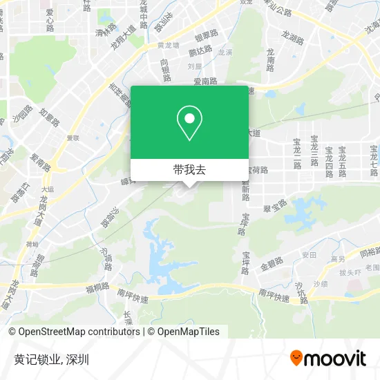黄记锁业地图