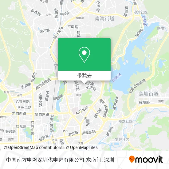 中国南方电网深圳供电局有限公司-东南门地图