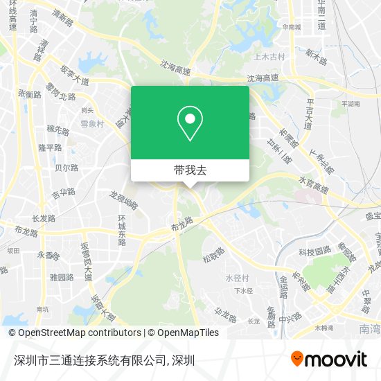 深圳市三通连接系统有限公司地图