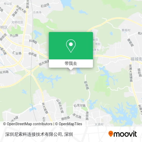 深圳尼索科连接技术有限公司地图