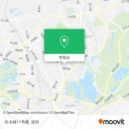 长水林11号楼地图