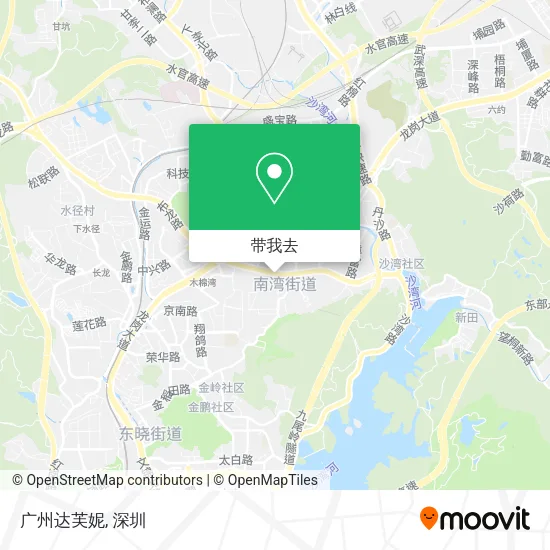 广州达芙妮地图