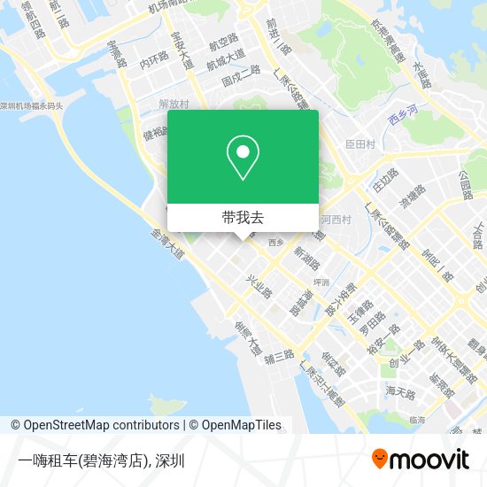 一嗨租车(碧海湾店)地图