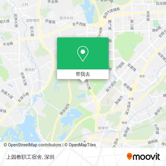 上园教职工宿舍地图