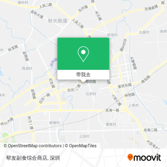 帮发副食综合商店地图