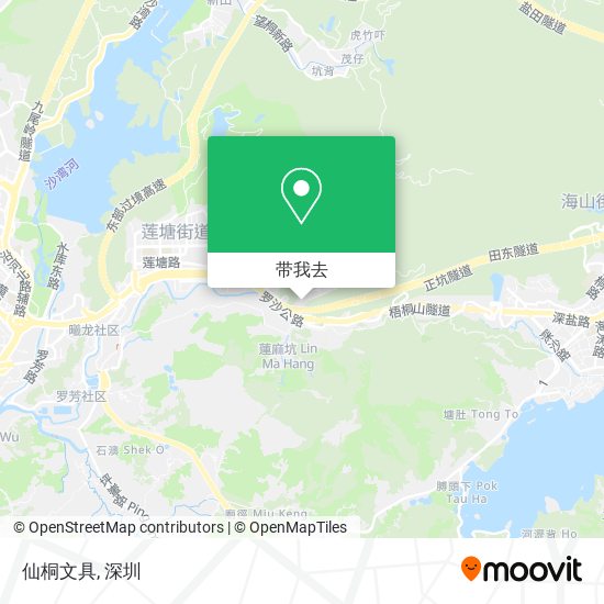 仙桐文具地图