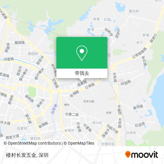 楼村长发五金地图