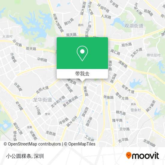 小公圆粿条地图