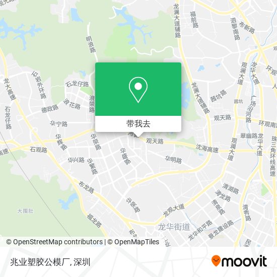 兆业塑胶公模厂地图