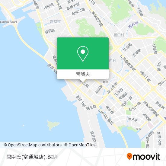 屈臣氏(富通城店)地图