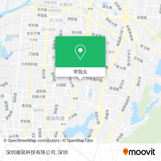 深圳顽鼠科技有限公司地图