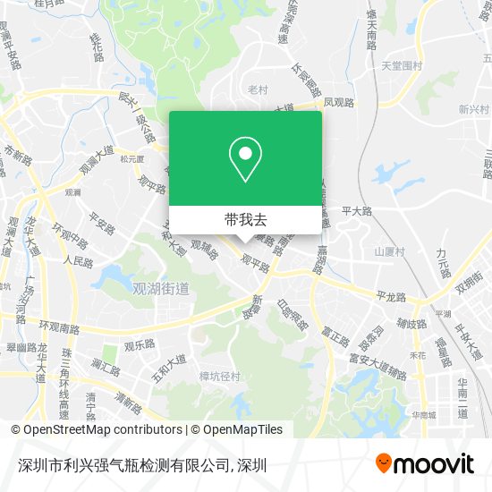 深圳市利兴强气瓶检测有限公司地图