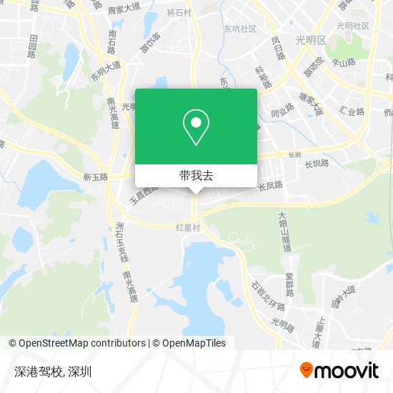 深港驾校地图