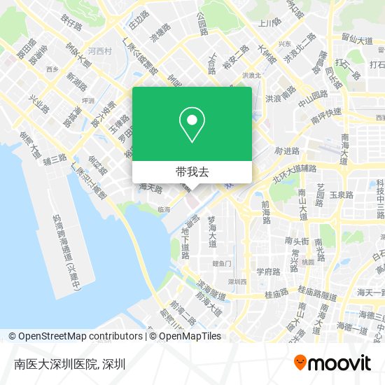 南医大深圳医院地图