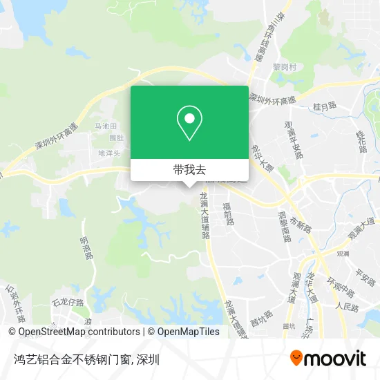 鸿艺铝合金不锈钢门窗地图