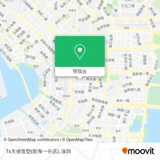 Ts天使造型(前海一分店)地图