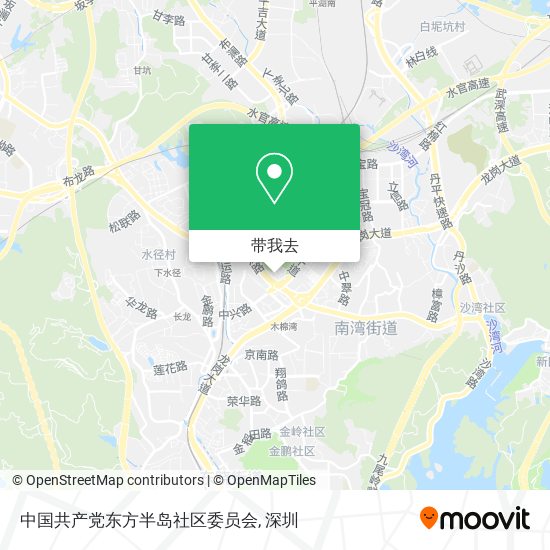 中国共产党东方半岛社区委员会地图
