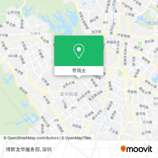 博辉龙华服务部地图
