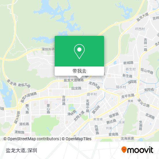 盐龙大道地图