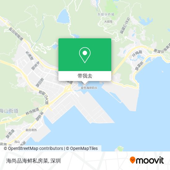 海尚品海鲜私房菜地图