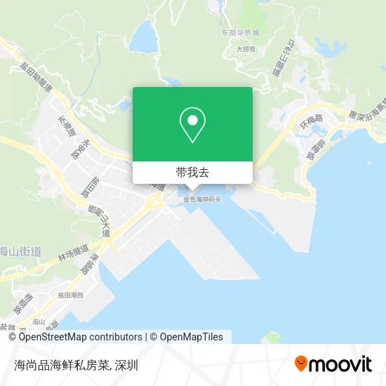 海尚品海鲜私房菜地图