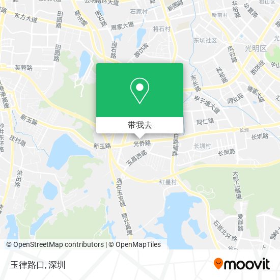玉律路口地图