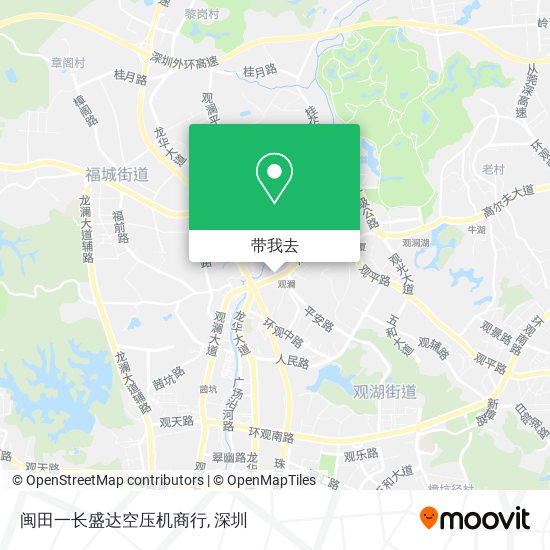 闽田一长盛达空压机商行地图