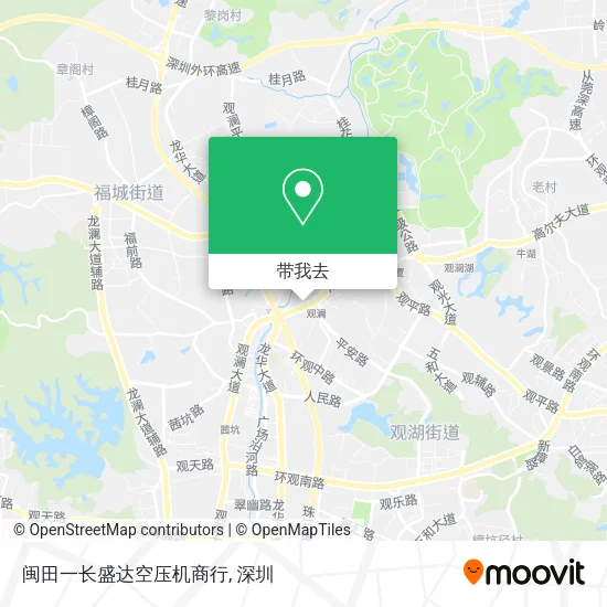 闽田一长盛达空压机商行地图