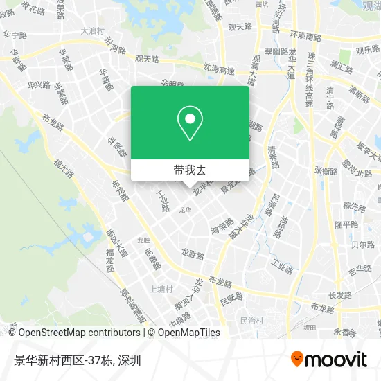 景华新村西区-37栋地图