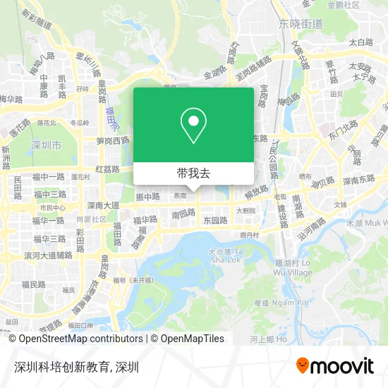 深圳科培创新教育地图