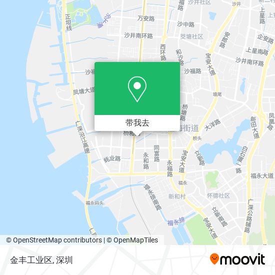 金丰工业区地图
