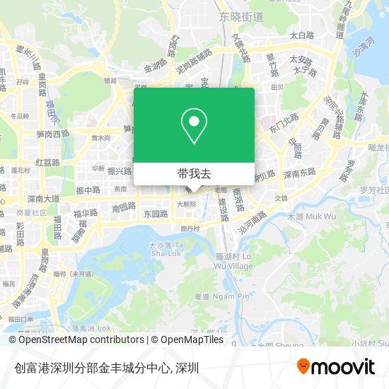 创富港深圳分部金丰城分中心地图