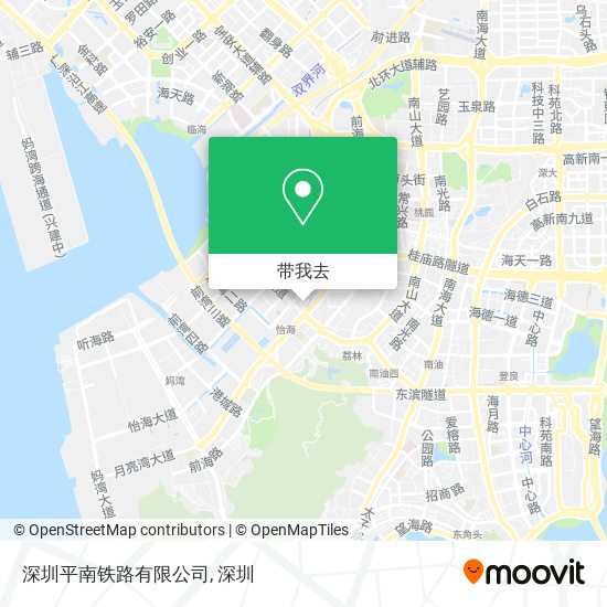 深圳平南铁路有限公司地图