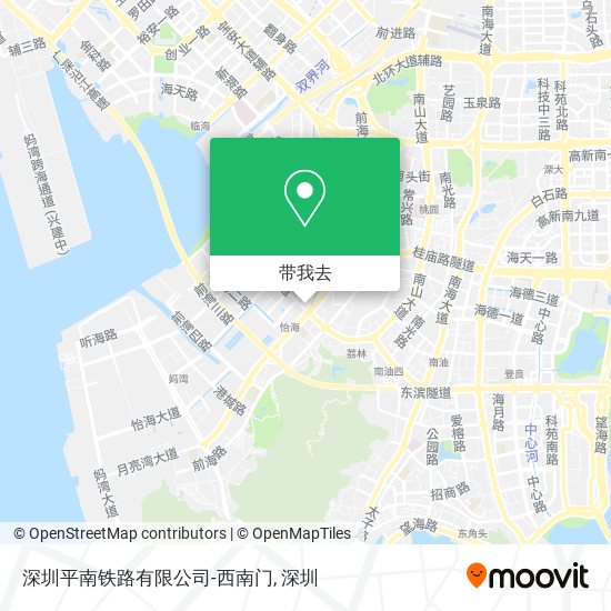 深圳平南铁路有限公司-西南门地图