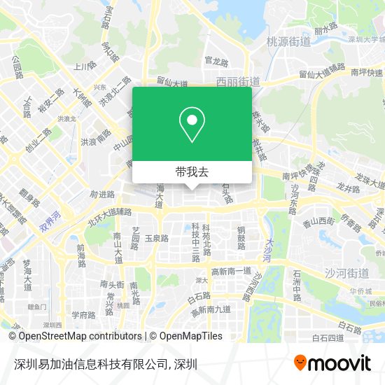 深圳易加油信息科技有限公司地图