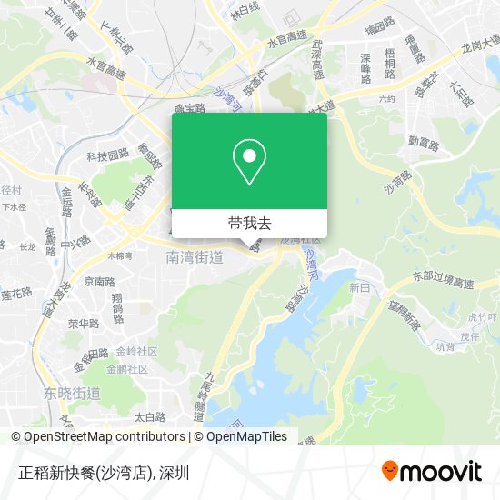 正稻新快餐(沙湾店)地图