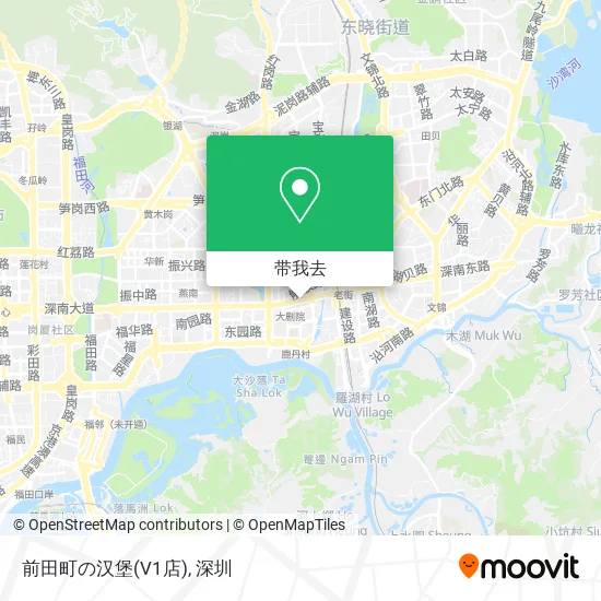 前田町の汉堡(V1店)地图