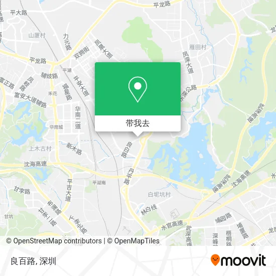 良百路地图