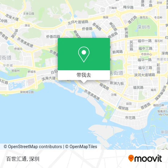 百世汇通地图