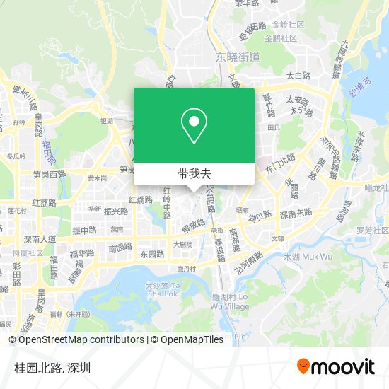 桂园北路地图