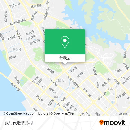 跟时代造型地图