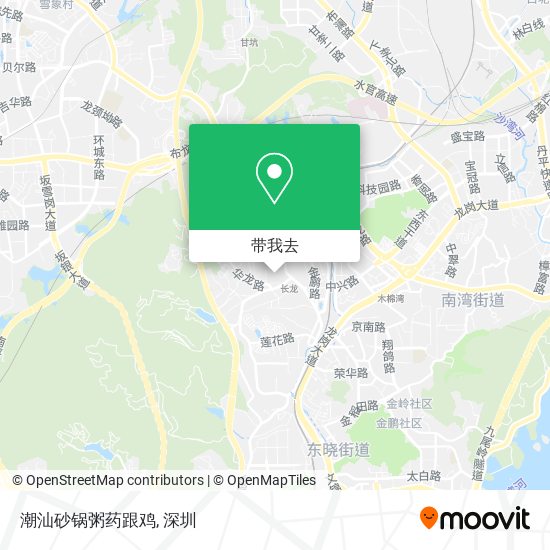 潮汕砂锅粥药跟鸡地图
