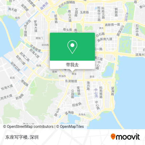 东座写字楼地图