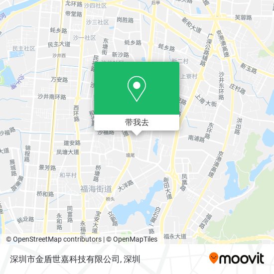 深圳市金盾世嘉科技有限公司地图